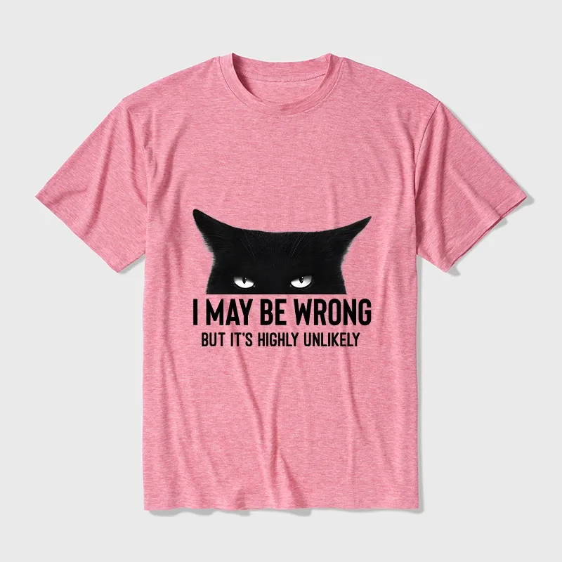 Tokyo-Tiger Cat Can Do No Wrong Cotton Blend T-Shirt