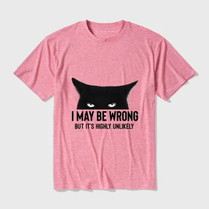 Tokyo-Tiger Cat Can Do No Wrong Cotton Blend T-Shirt