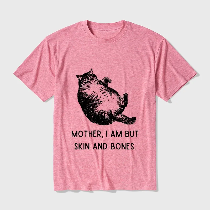 Tokyo-Tiger Overweight Cat And Its Doting Owner Cotton Blend T-Shirt