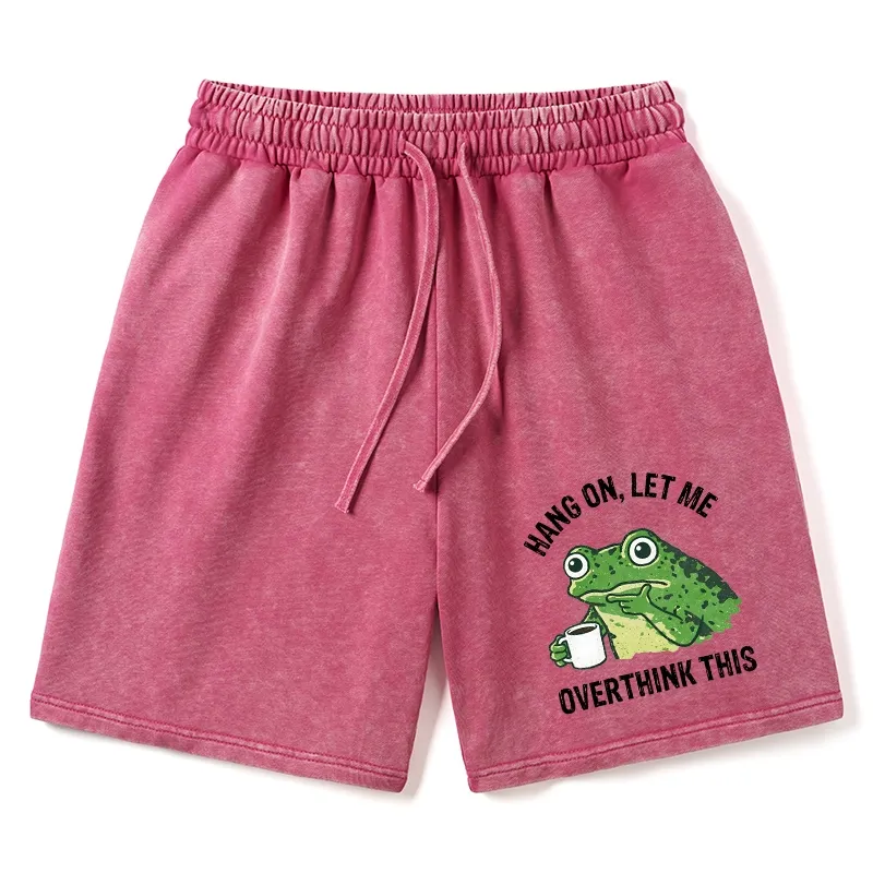 Tokyo-Tiger Overthinking Frog With Coffee Washed Shorts