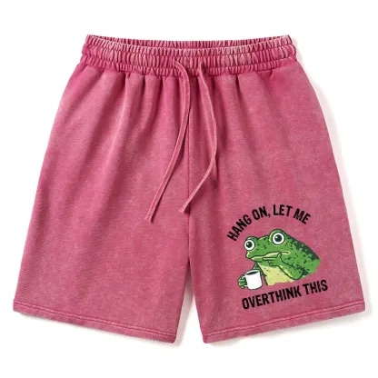 Tokyo-Tiger Overthinking Frog With Coffee Washed Shorts