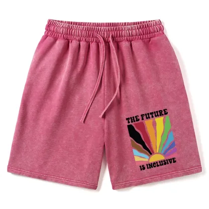 Tokyo-Tiger Pride Future Is Inclusive Washed Shorts