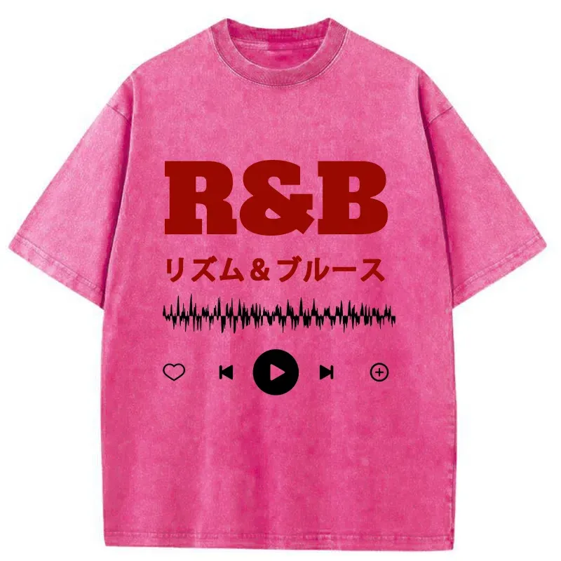 Tokyo-Tiger Rhythm And Blues Washed T-Shirt