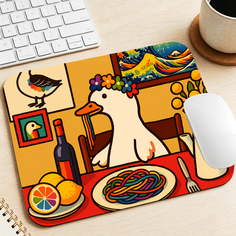 Tokyo-Tiger More Spaghetti Less Upsetti Goose Mouse Pad
