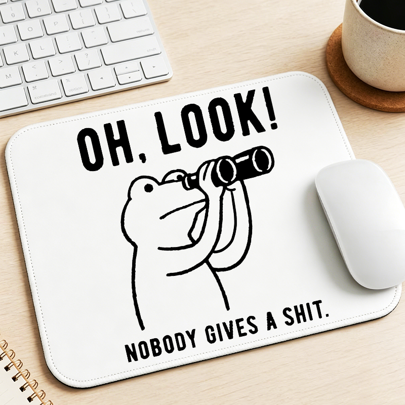 Tokyo-Tiger Frog of Indifference Mouse Pad