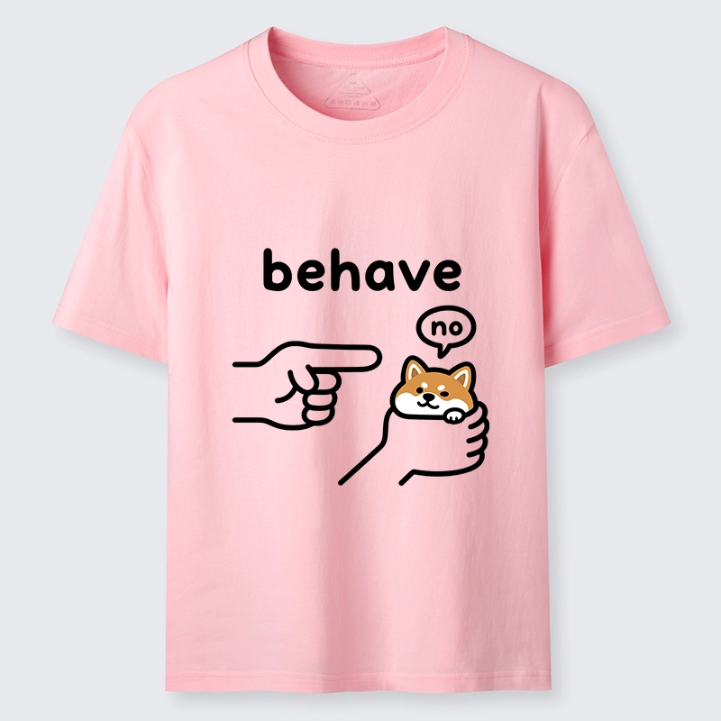Tokyo-Tiger Funny Shiba Refusing To Behave Classic T-Shirt