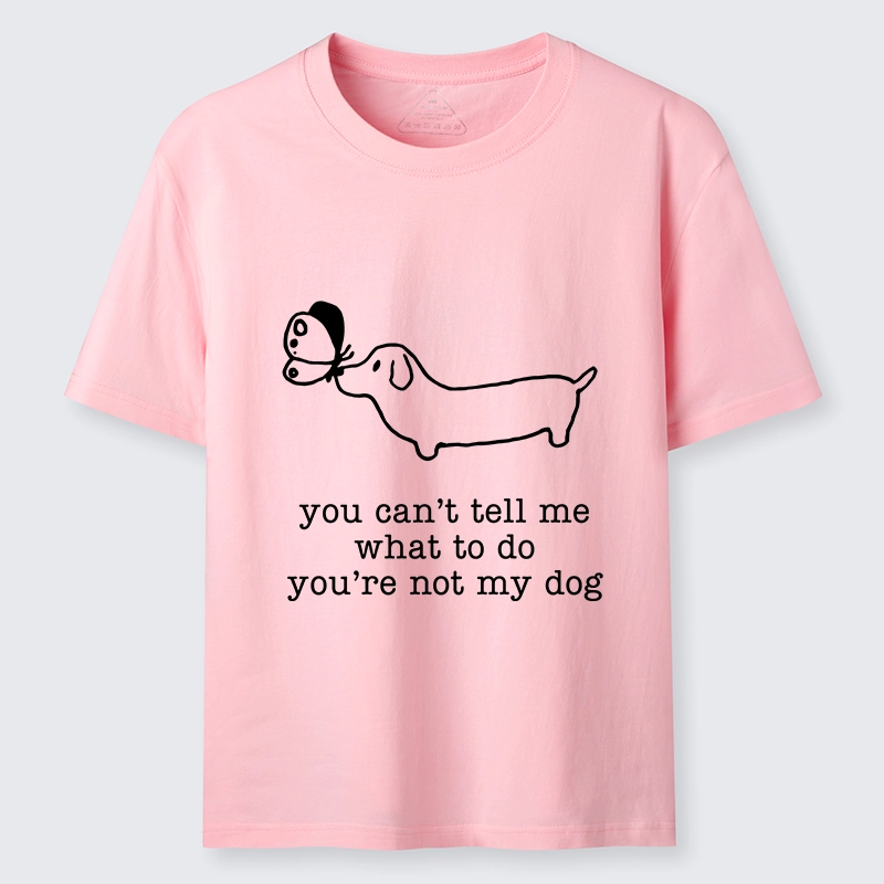 Tokyo-Tiger Rebel Wiener Dog Attitude Classic T-Shirt