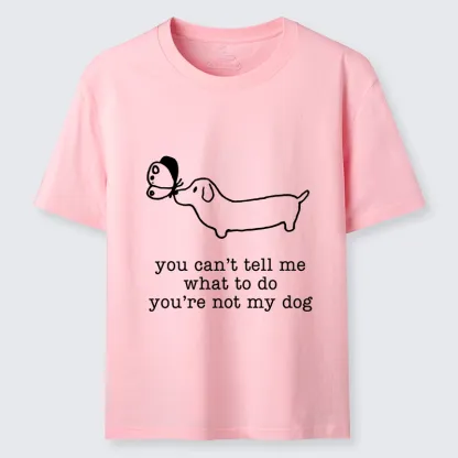 Tokyo-Tiger Rebel Wiener Dog Attitude Classic T-Shirt