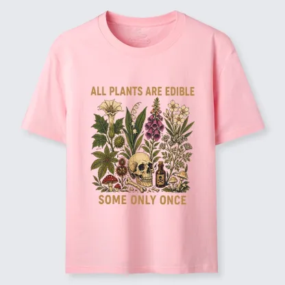 Tokyo-Tiger Edible Plants Some Only Once Joke Classic T-Shirt