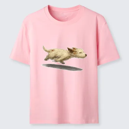 Tokyo-Tiger Happy Puppy Running Free Classic T-Shirt