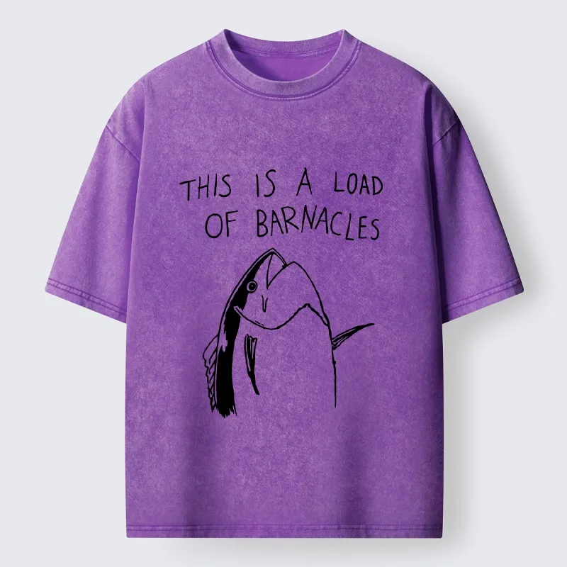 Tokyo-Tiger Sketchy Fish With A Lot To Say Washed T-Shirt