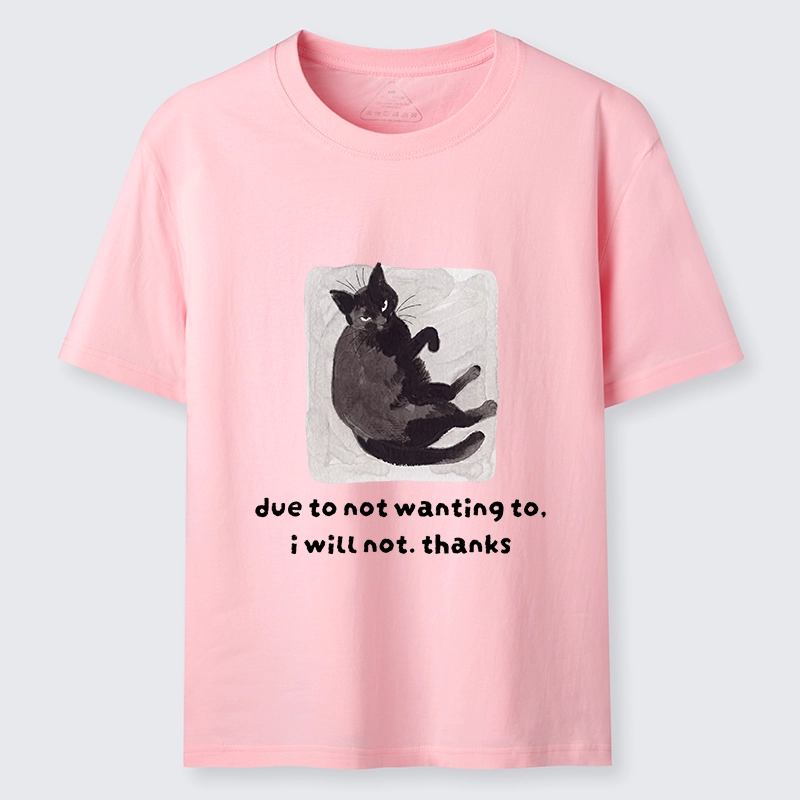 Tokyo-Tiger Cat Says No Thanks Funny Vibe Classic T-Shirt