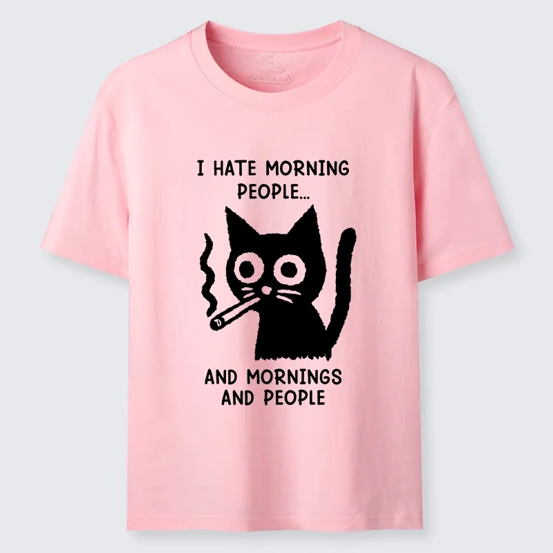 Tokyo-Tiger Morning Black Cat Classic T-Shirt