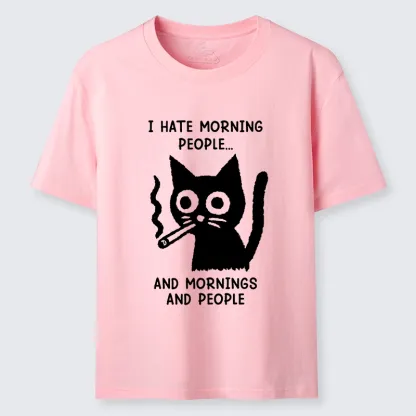 Tokyo-Tiger Morning Black Cat Classic T-Shirt