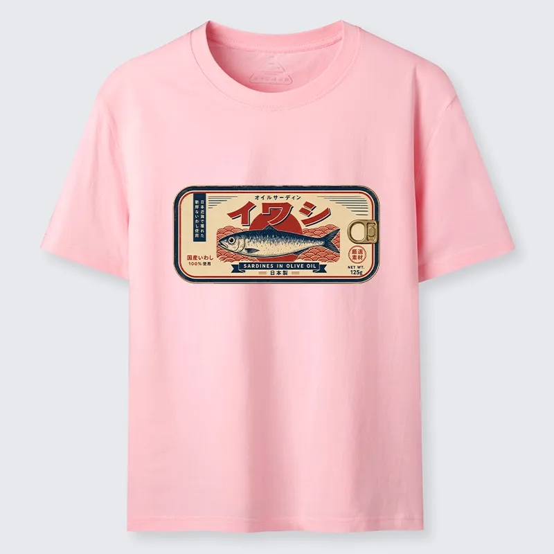 Tokyo-Tiger Vintage Japanese Sardine Can Art Classic T-Shirt