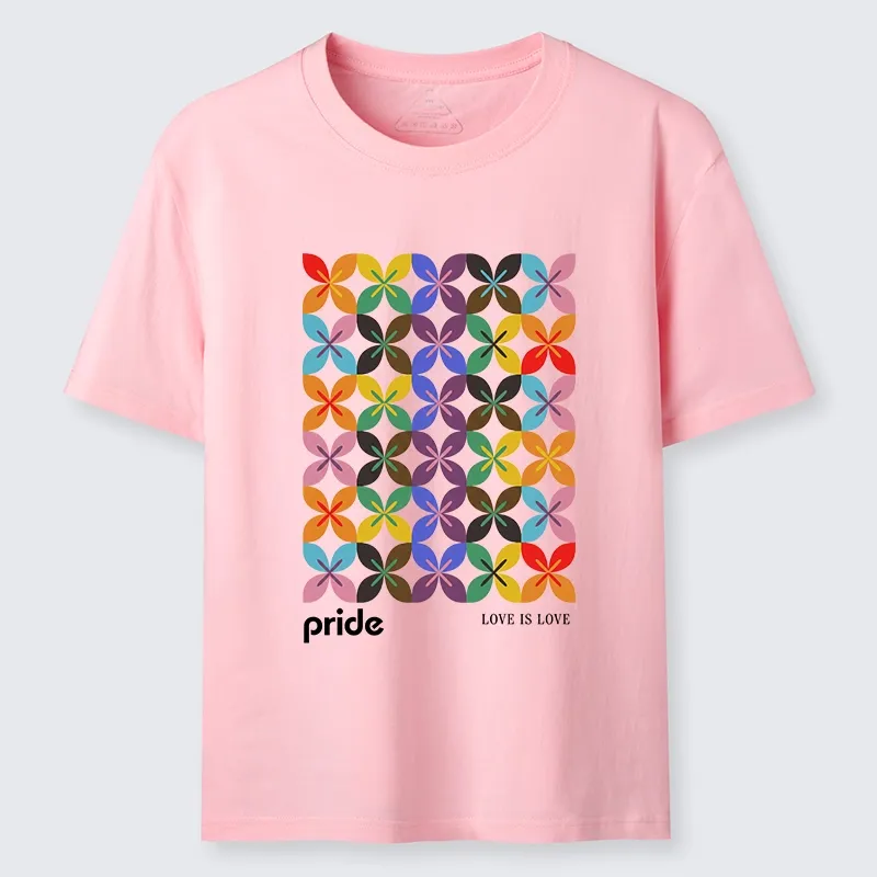 Tokyo-Tiger Pride Geometric Flower Pattern Classic T-Shirt