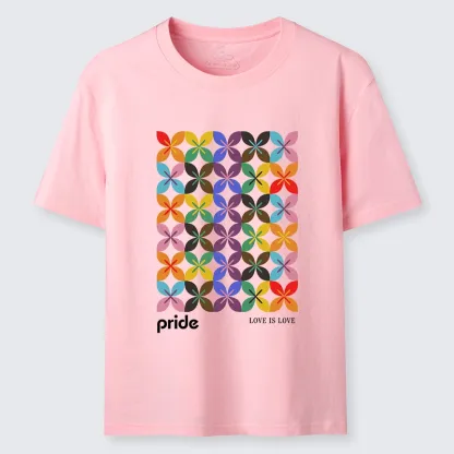 Tokyo-Tiger Pride Geometric Flower Pattern Classic T-Shirt