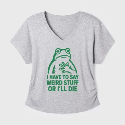 Tokyo-Tiger Weird Frog Funny Meme Modal Dolman Sleeve T-Shirt