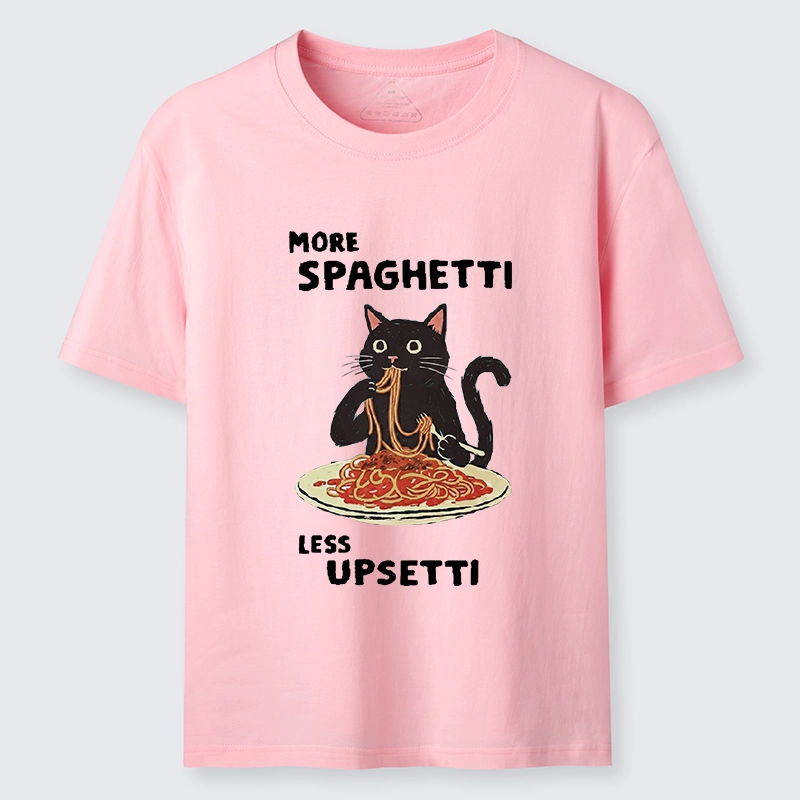 Tokyo-Tiger More Spaghetti Less Upsetti Cat Classic T-Shirt