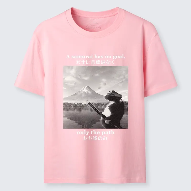 Tokyo-Tiger Samurai Cat At Mount Fuji Classic T-Shirt