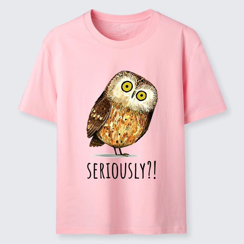 Tokyo-Tiger Seriously Confused Owl Meme Art Classic T-Shirt