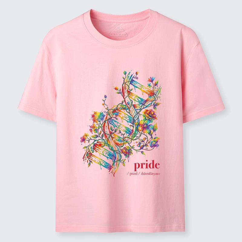 Tokyo-Tiger Floral Rainbow DNA Full Of Pride Spirit Classic T-Shirt
