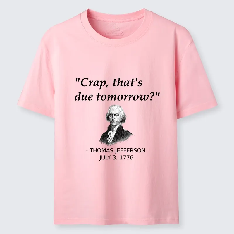 Tokyo-Tiger Funny Meme Jefferson Last Minute Deadline Panic Classic T-Shirt