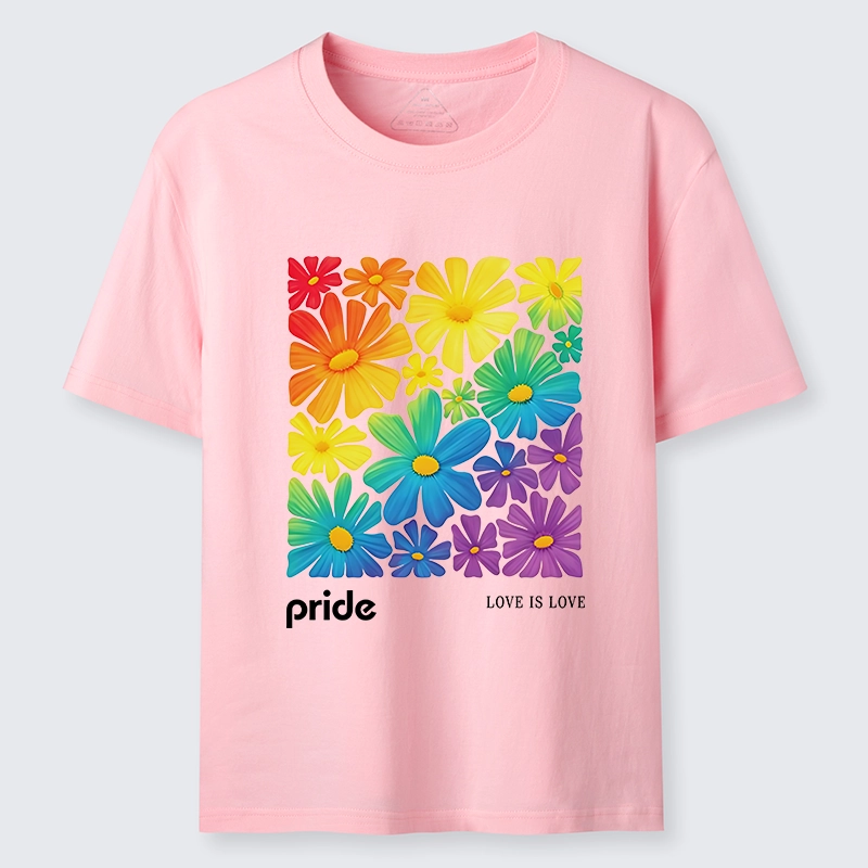 Tokyo-Tiger Colorful Blooms Honor Equal Loving Souls Classic T-Shirt