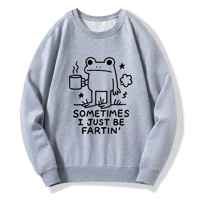 Tokyo-Tiger Sometimes A Frog Just Needs To Fart Classic Sweatshirt