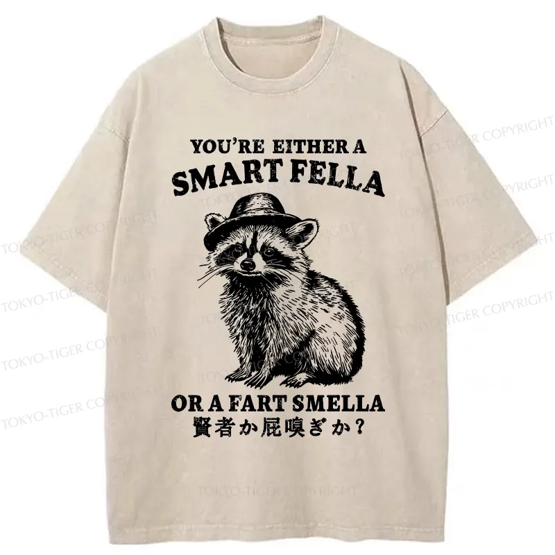 Tokyo-Tiger Sage Or Fart-sniffer Washed T-Shirt Sale
