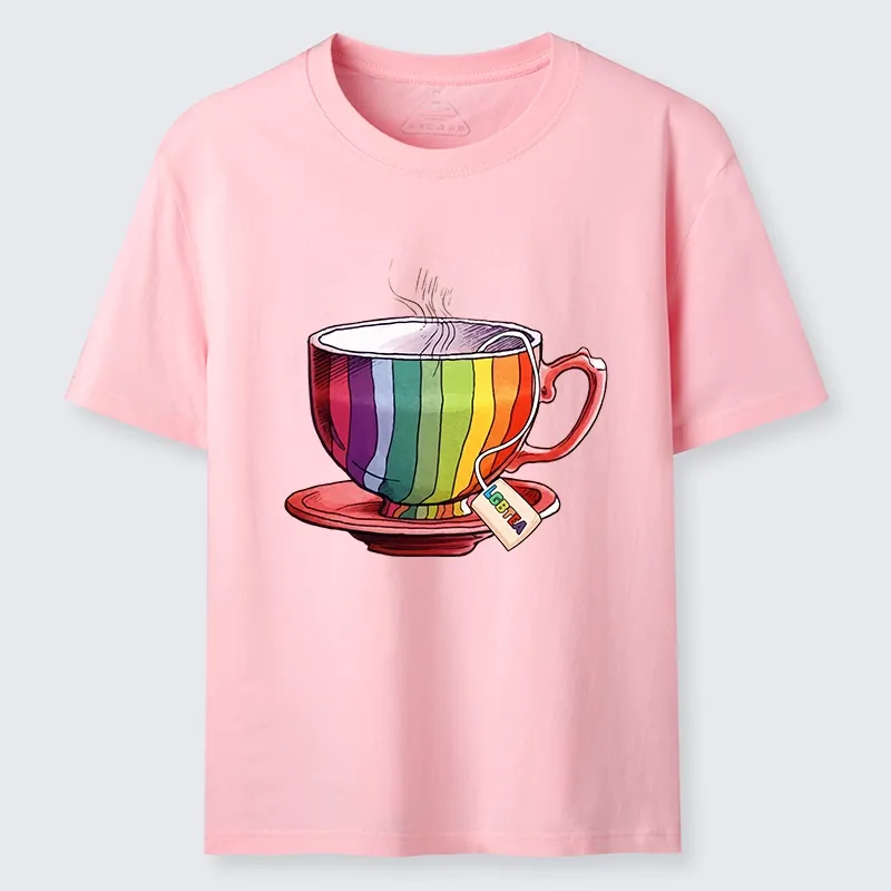 Tokyo-Tiger Rainbow Pride Tea Cup Classic T-Shirt