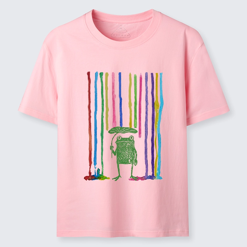 Tokyo-Tiger Frog Under The Rainbow Rain Classic T-Shirt