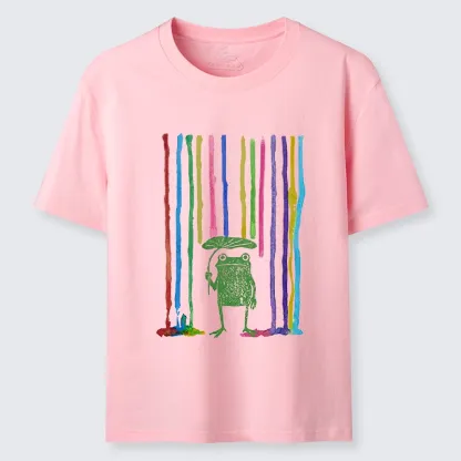 Tokyo-Tiger Frog Under The Rainbow Rain Classic T-Shirt