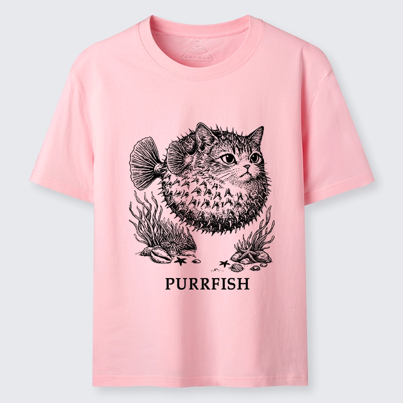 Tokyo-Tiger Spiky Puffer With Cute Cat Head Classic T-Shirt
