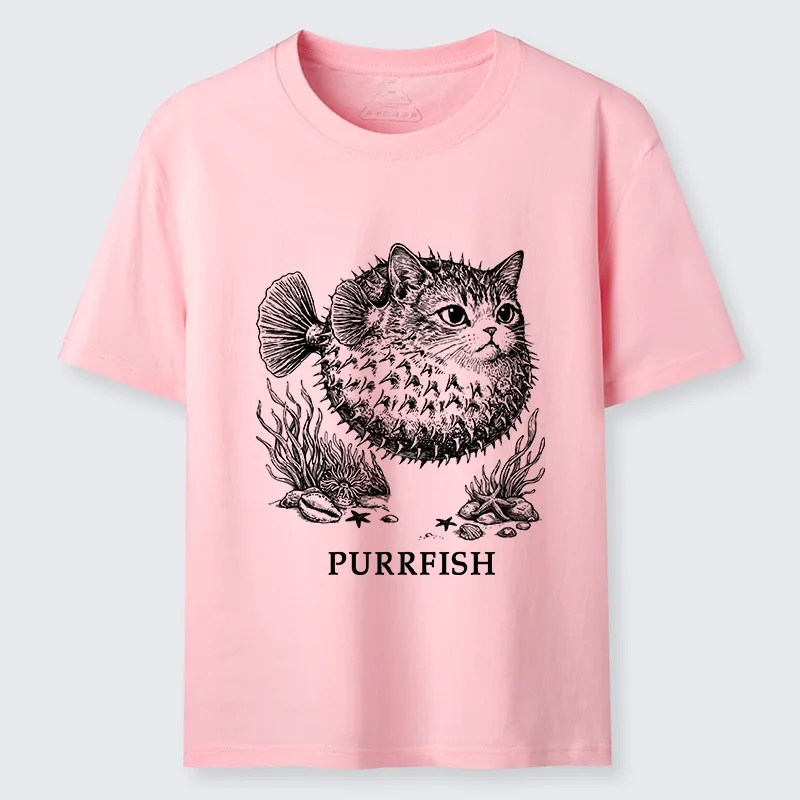 Tokyo-Tiger Spiky Puffer With Cute Cat Head Classic T-Shirt