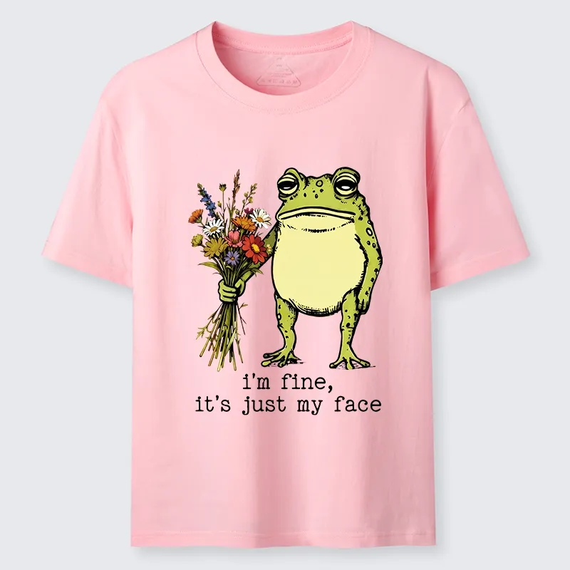 Tokyo-Tiger Funny Frog Meme My Face Lies Classic T-Shirt