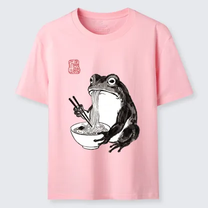 Tokyo-Tiger Cat Loves Eating Pasta Classic T-Shirt