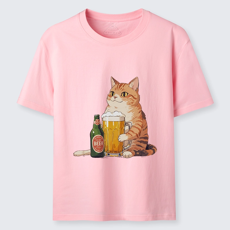 Tokyo-Tiger Funny Beer Cat After Work Classic T-Shirt