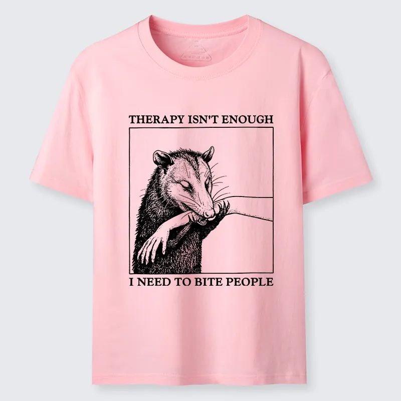 Tokyo-Tiger Funny Opossum Biting People Classic T-Shirt