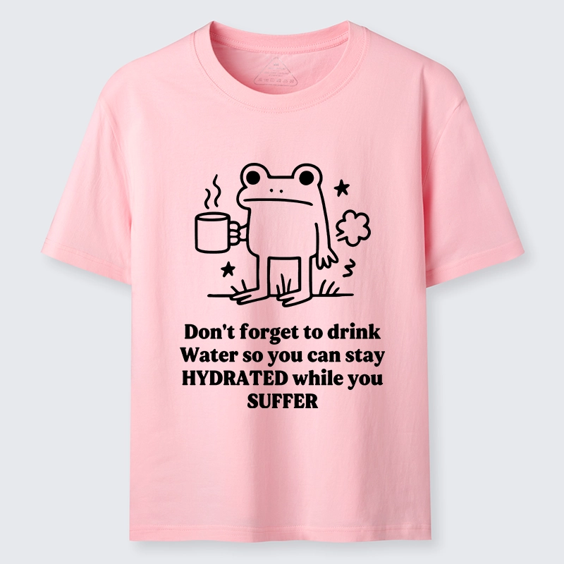 Tokyo-Tiger Frog Says Drink Water Classic T-Shirt