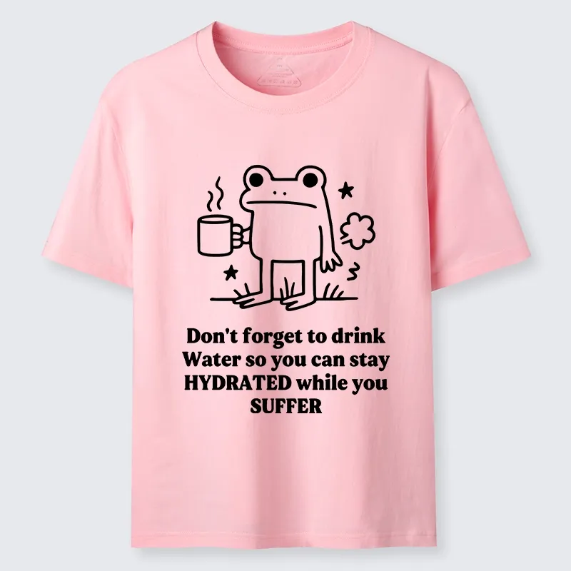Tokyo-Tiger Frog Says Drink Water Classic T-Shirt