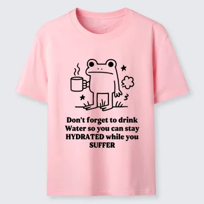 Tokyo-Tiger Frog Says Drink Water Classic T-Shirt