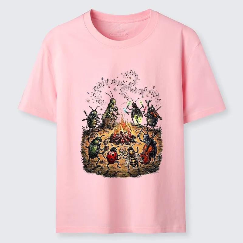 Tokyo-Tiger Bug Band Campfire Jam Classic T-Shirt