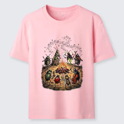 Tokyo-Tiger Bug Band Campfire Jam Classic T-Shirt