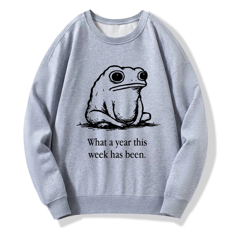 Tokyo-Tiger This Week Feels Like A Whole Year Classic Sweatshirt
