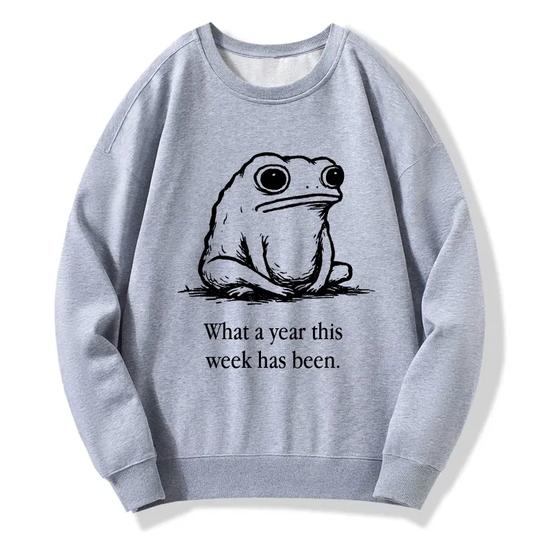 Tokyo-Tiger This Week Feels Like A Whole Year Classic Sweatshirt