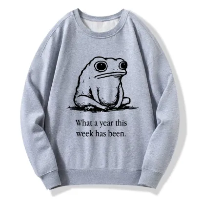 Tokyo-Tiger This Week Feels Like A Whole Year Classic Sweatshirt