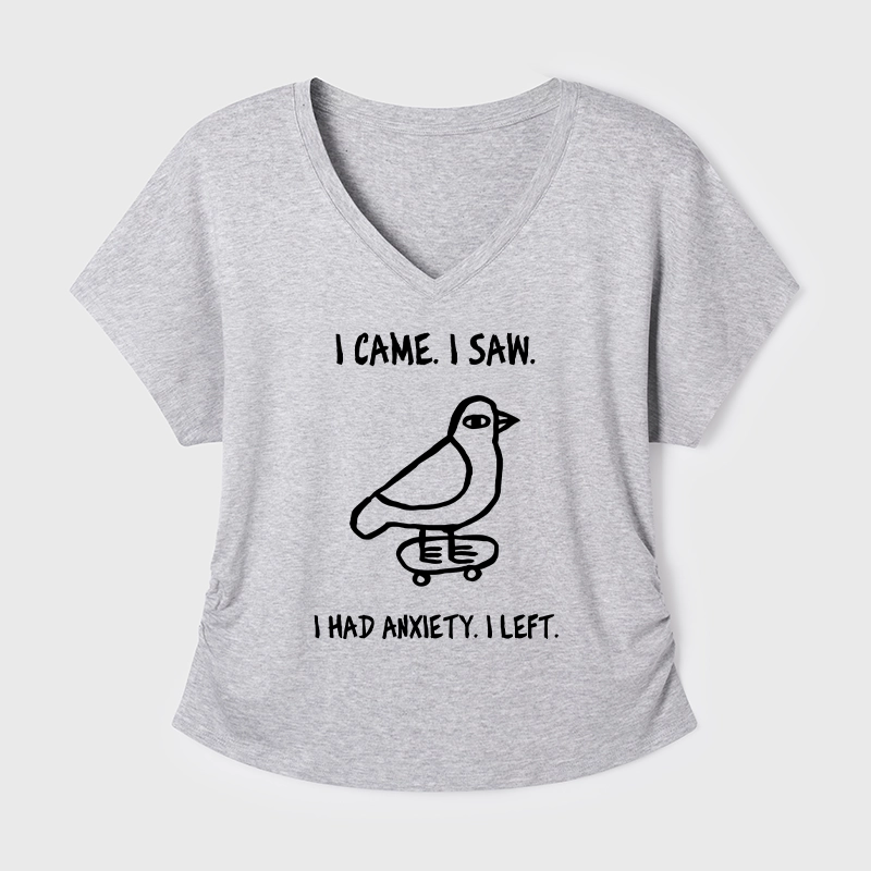 Tokyo-Tiger Funny Meme Bird Just Needs A Break Sleeve T-Shirt