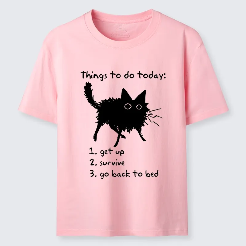 Tokyo-Tiger Lazy Cat Survive Day Funny Meme Classic T-Shirt