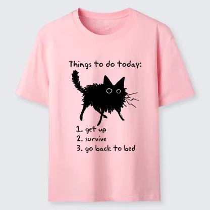 Tokyo-Tiger Lazy Cat Survive Day Funny Meme Classic T-Shirt